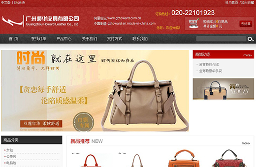 广州灏华皮具有限公司案例